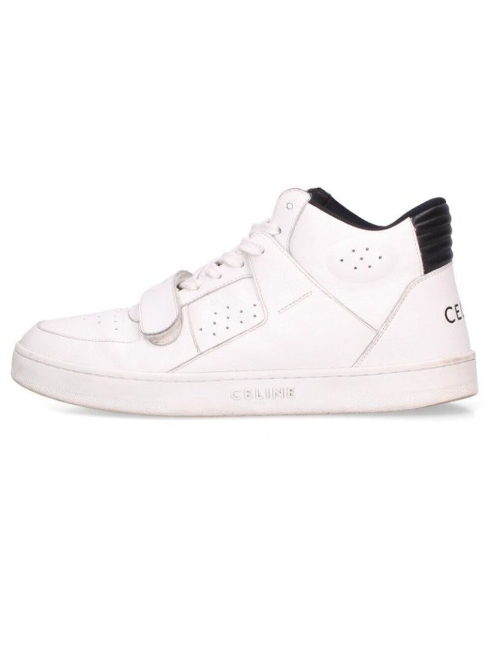 Celine Velcro High Cut Sneakers